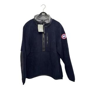 Canada Goose Updated Renfrew Fleece Pullover Atlantic Navy Men’s L NWT